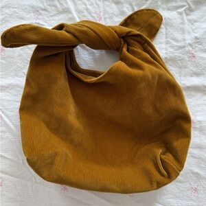 Merit Corduroy Tie Top Makeup Bag